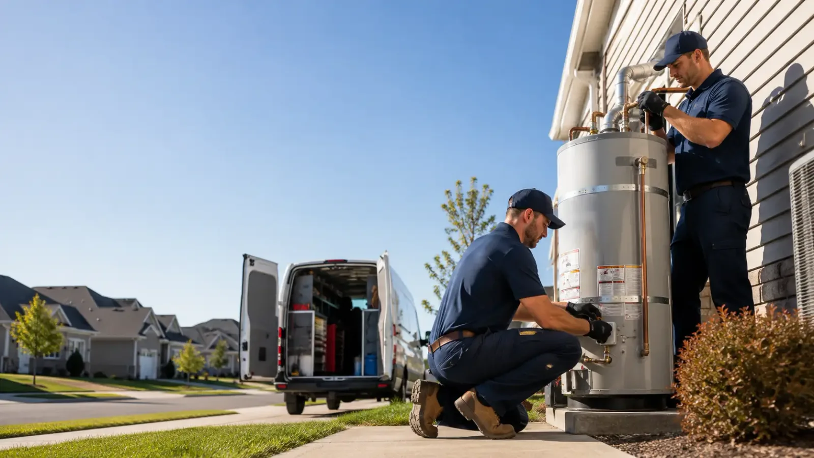 Water Heater Installation in Peru, ME